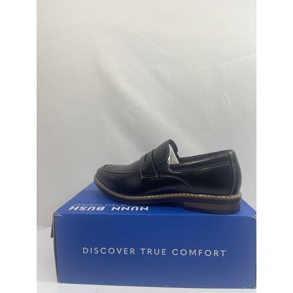 Nunn Bush Carmelo MT SO Shoes Mens Size 9 Black Slip On Dress Loafers New Box main image 11